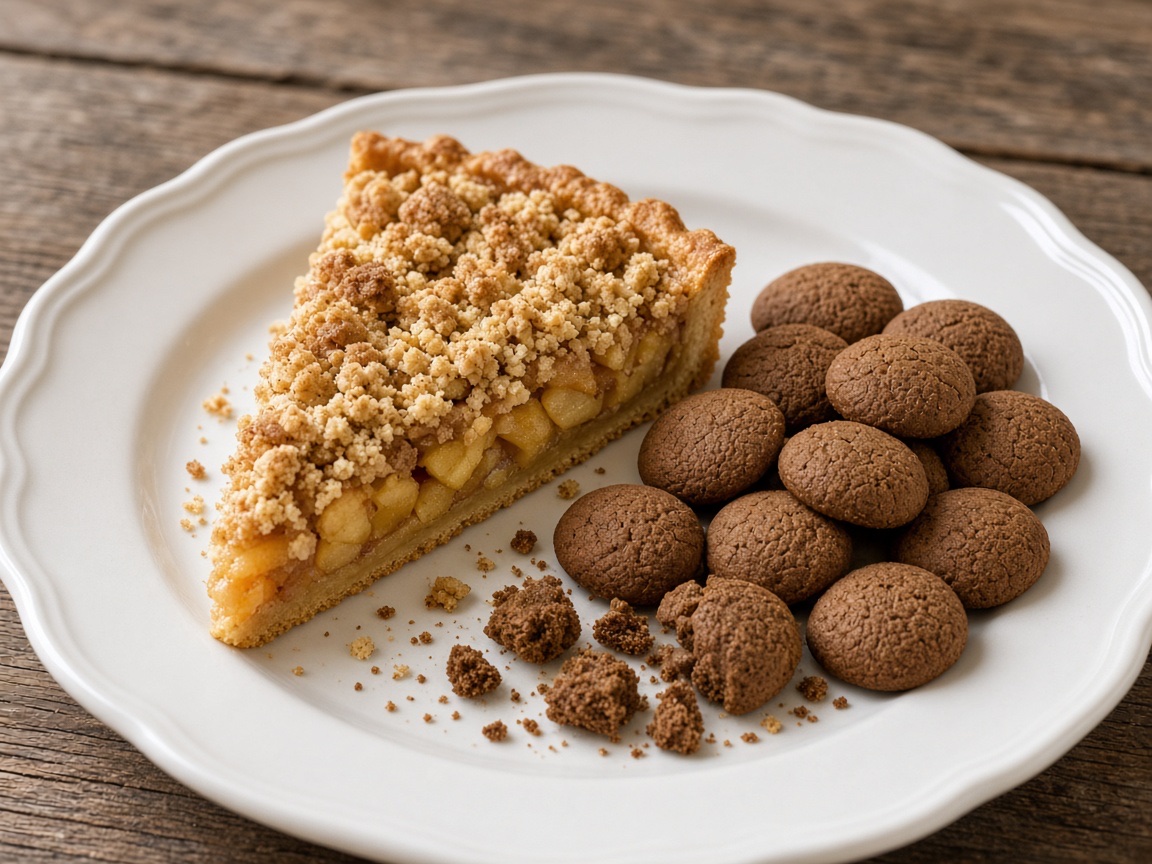 Kruidnotenappeltaart